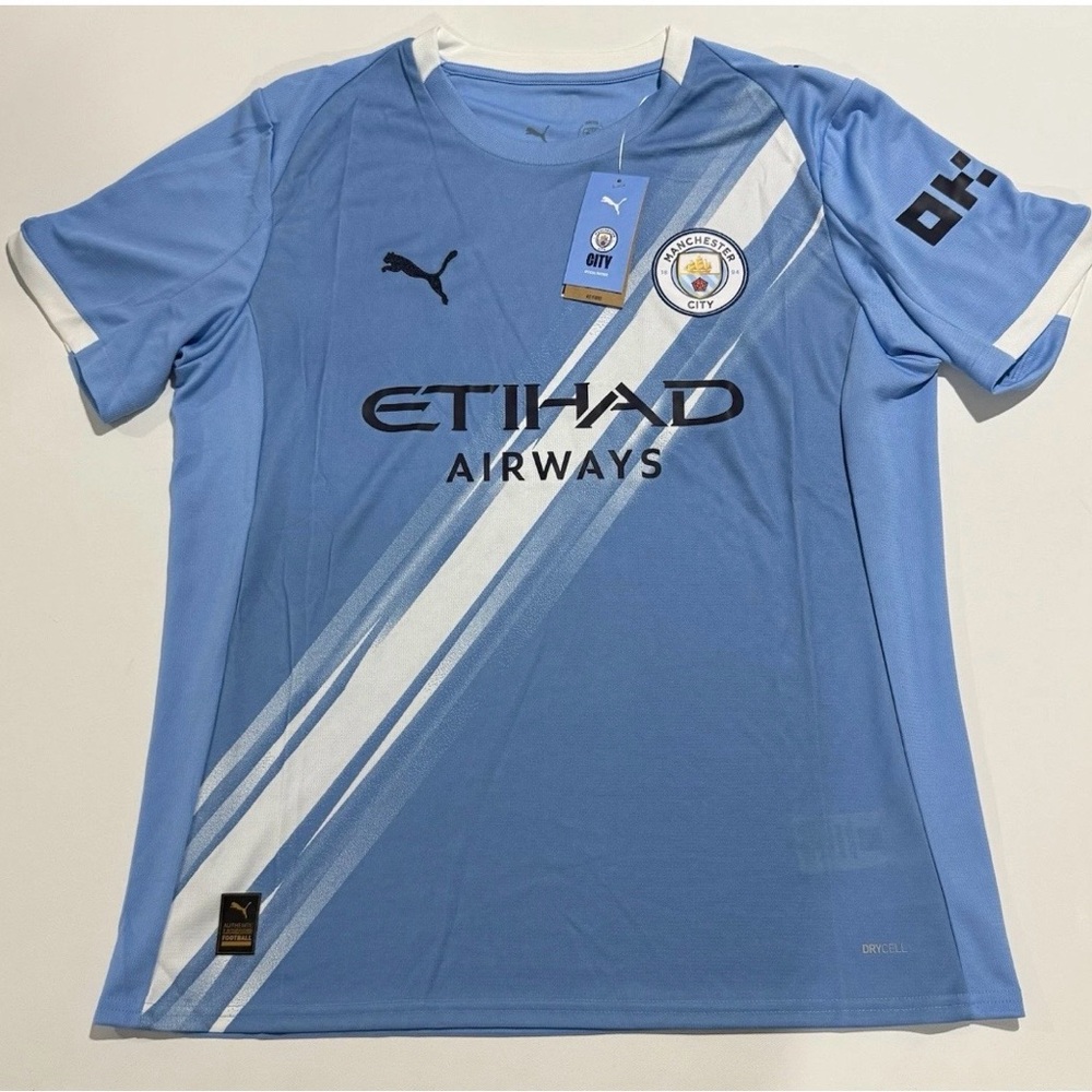 PUMA MANCHESTER CITY 25/26 HOME JERSEY SIZE LARGE
